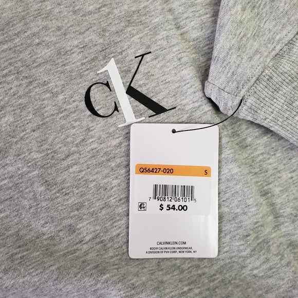 Calvin Klein CK One Loungewear Crop Hoodie QS6427 - Picture 4 of 6